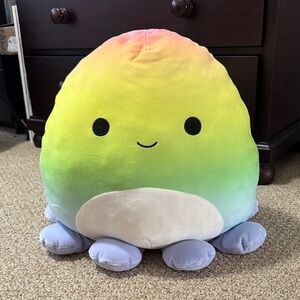 Squishmallow Elodi Rainbow Octopus Plush Toy
